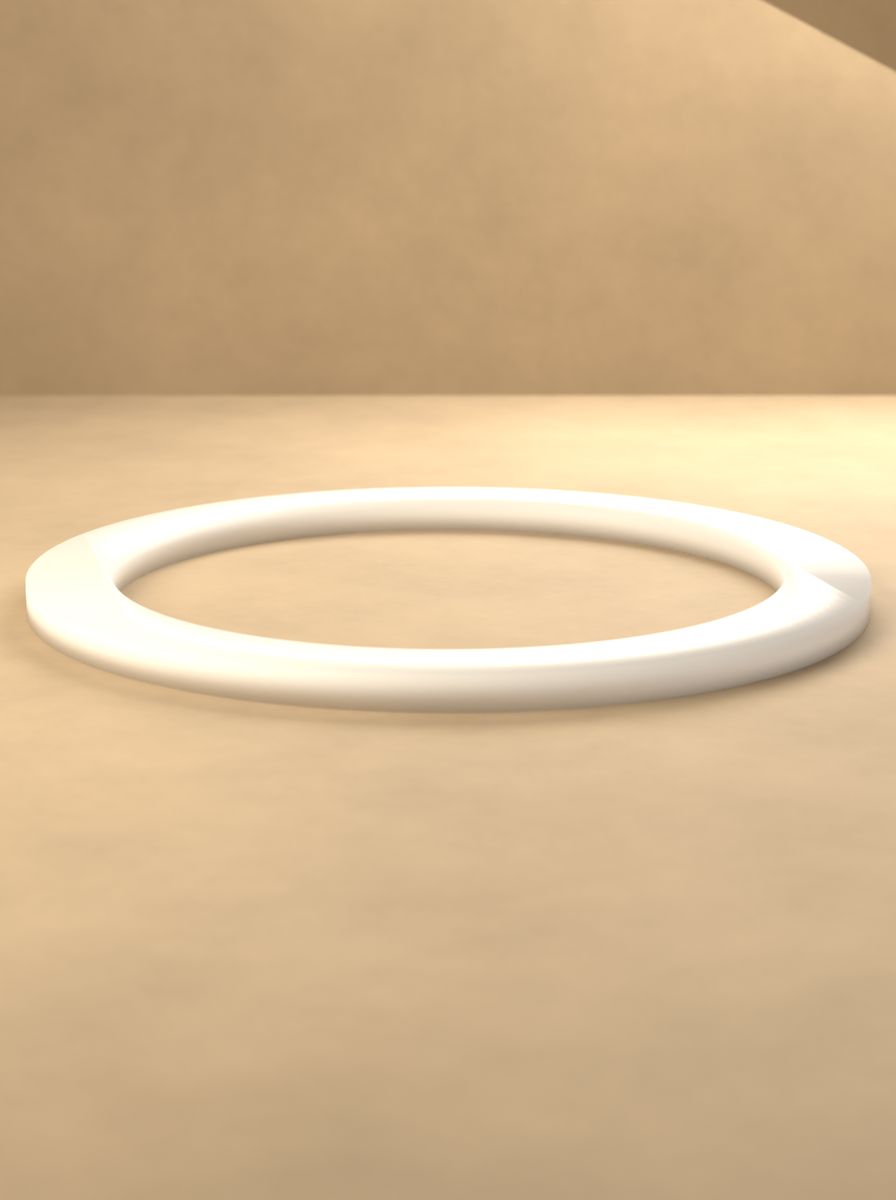 Geniş Halka Pul / Rondela (100 mm Dış, 80 mm İç Çap, 4 mm Kalınlık) görsel 3