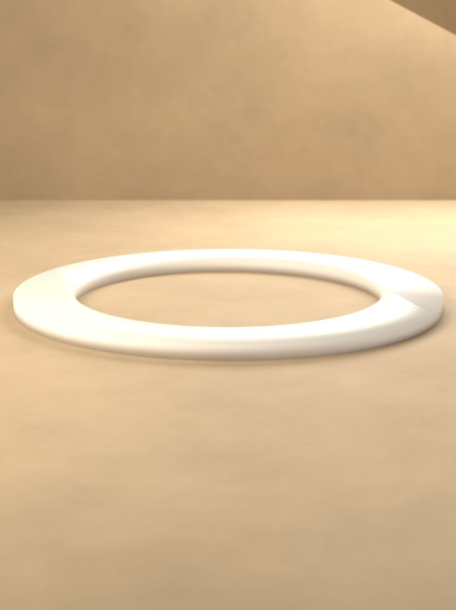 Geniş Halka Pul / Rondela (90 mm Dış, 65 mm İç Çap, 3 mm Kalınlık) görsel 3