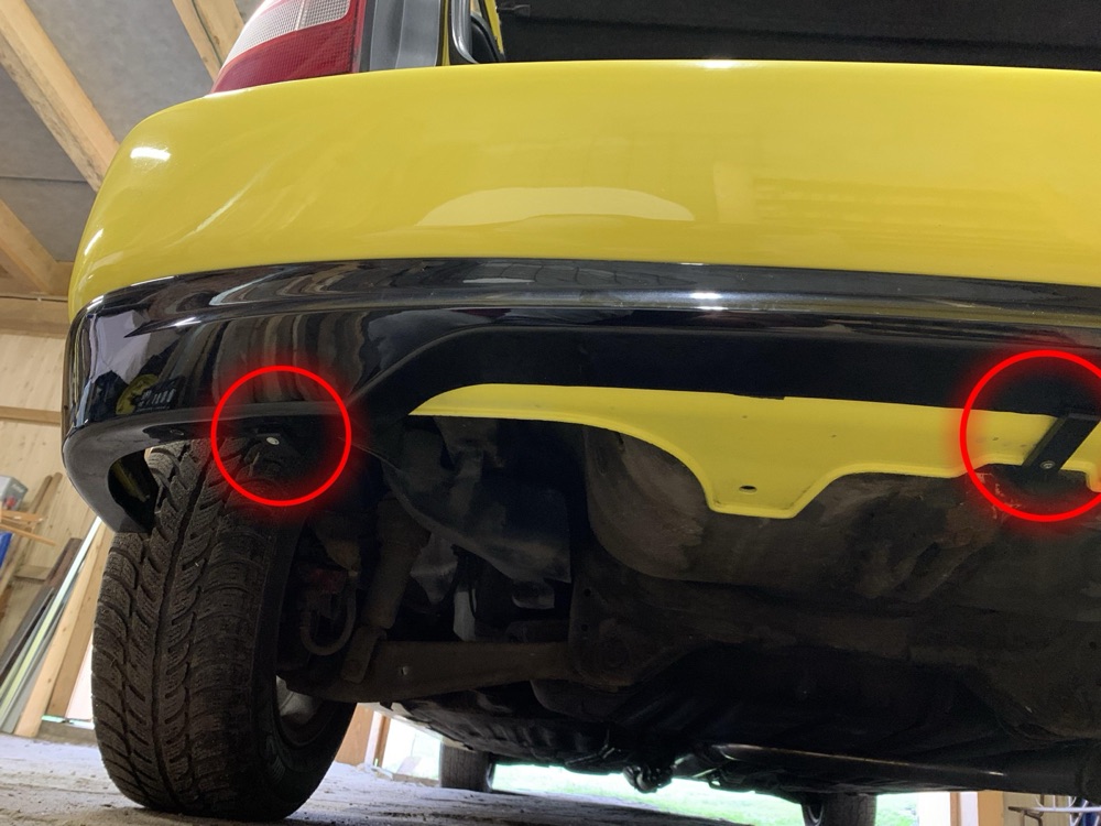 Honda Civic EK/EJ Type R arka lip taşıyıcı görsel 2