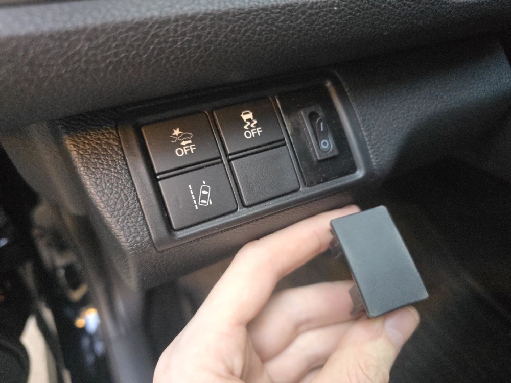 Honda Civic X boş düğme kapağı