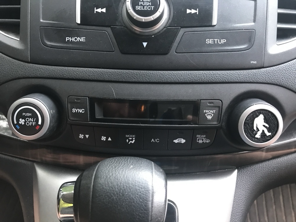 Honda CR-V klima kontrol düğmesi