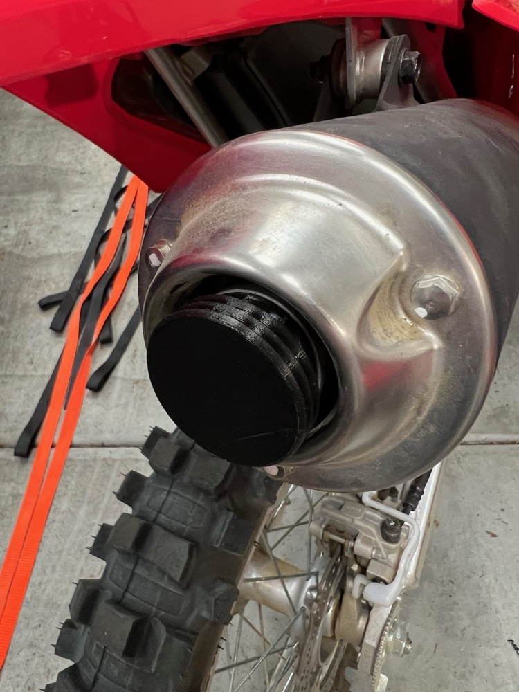 Honda CRF250F / CRF125F Egzoz Tapası