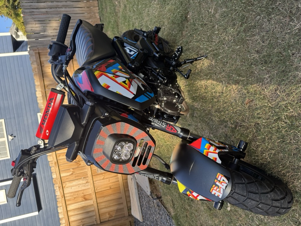 Honda Grom far montaj aparatı görsel 2