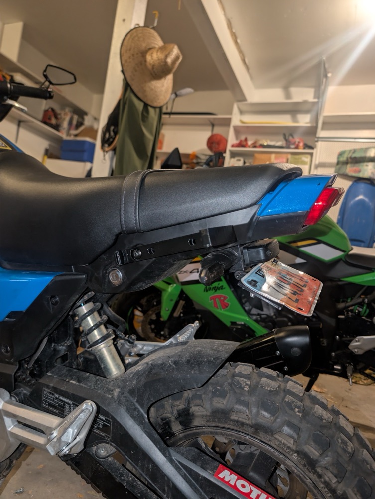 Honda Grom kutu tutucu klips görsel 4