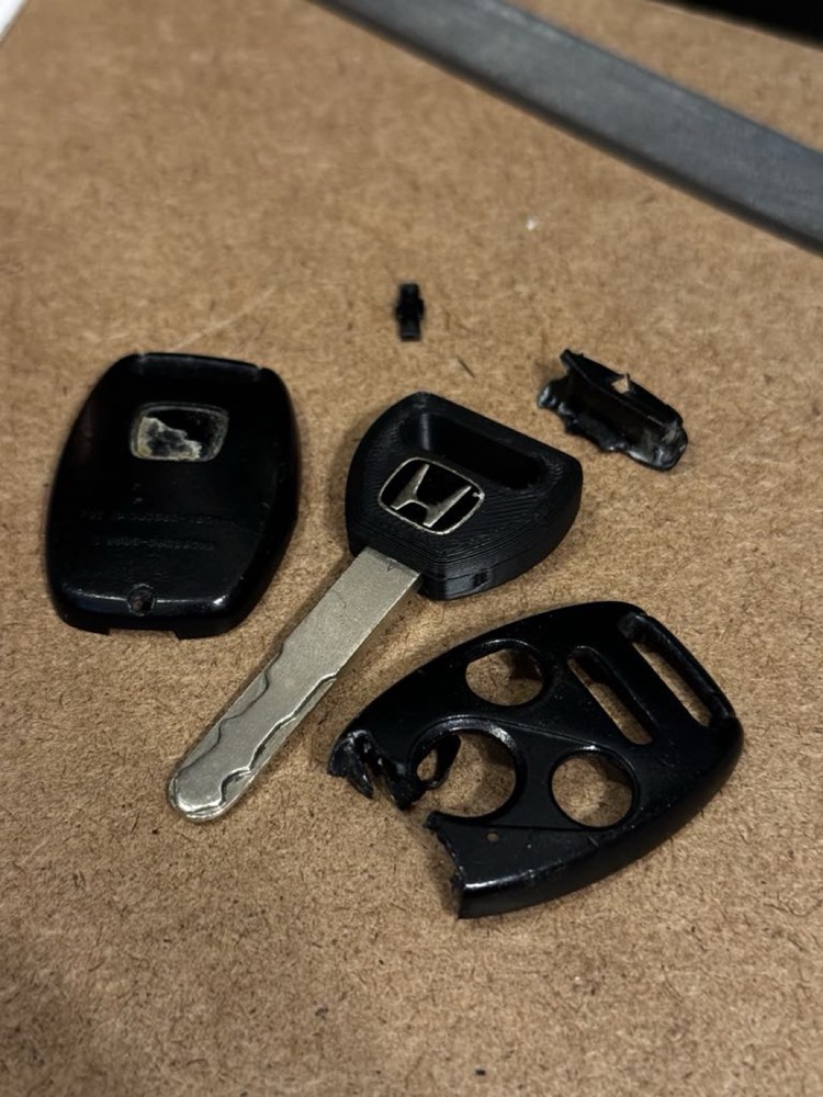 Honda RFID anahtar kabuğu görsel 2