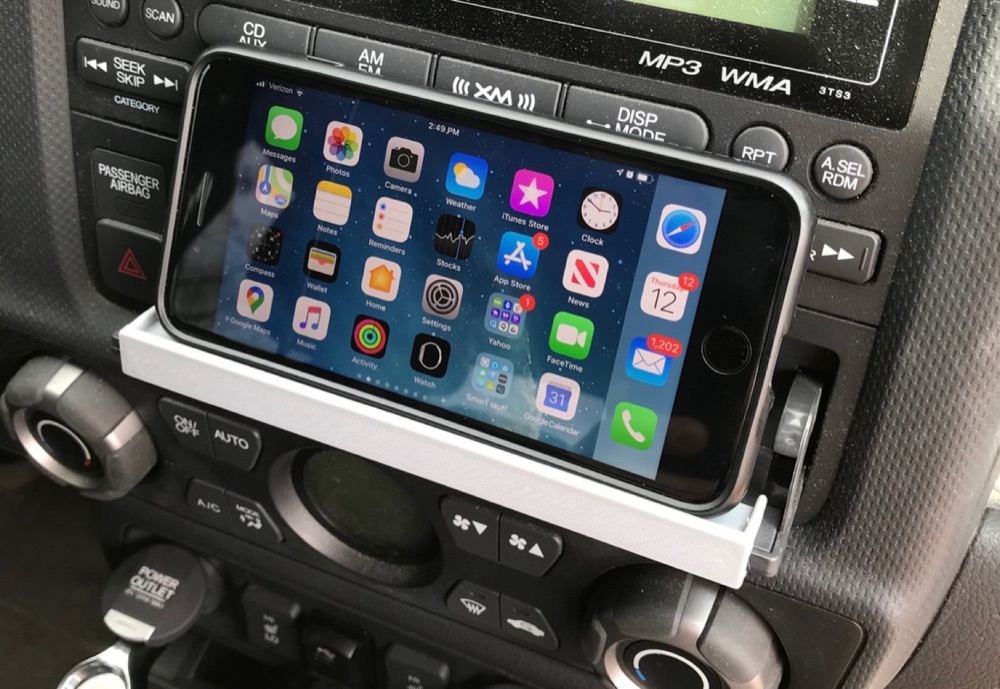 Honda Ridgeline telefon tutucu rafı