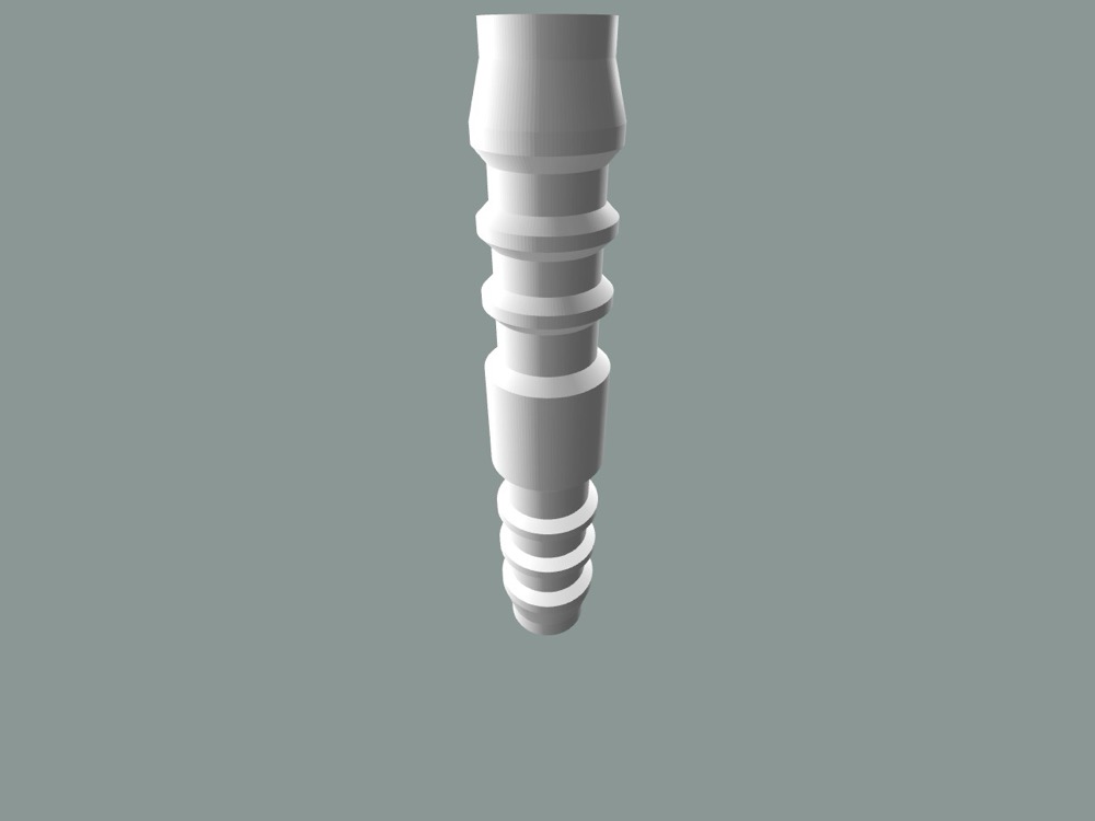 Hortum Rakoru / Bağlantı Eki (Hose Barb — Ölçüye Özel) görsel 3