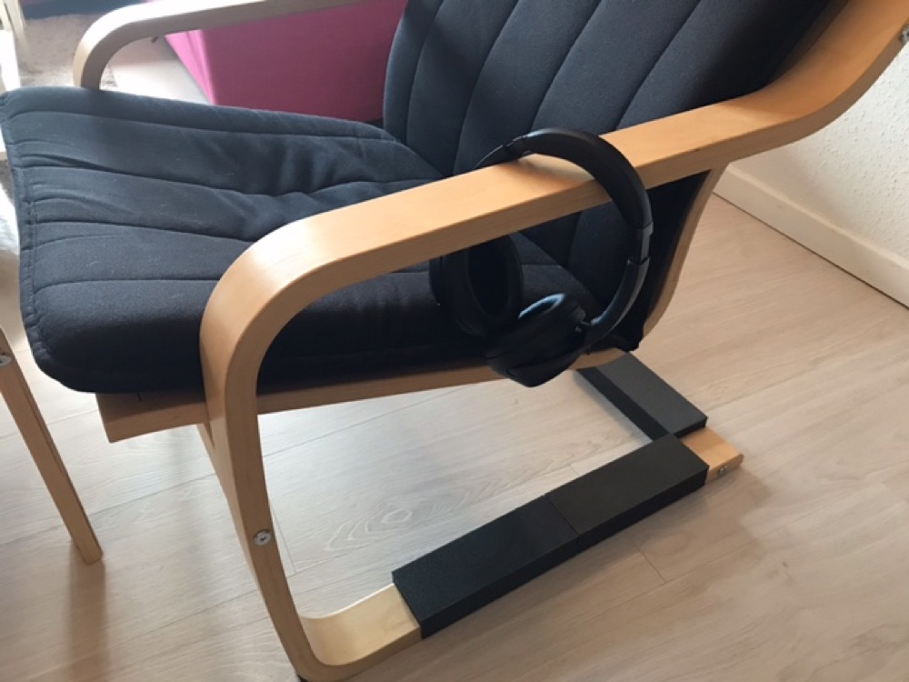 IKEA POÄNG Sandalye Ayak Genişletici (Robot Süpürge İçin)