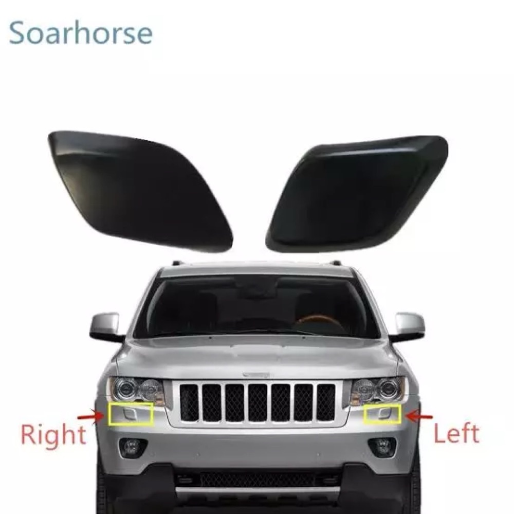 Jeep Cherokee Ön Tampon Far Yıkama Kapağı Seti