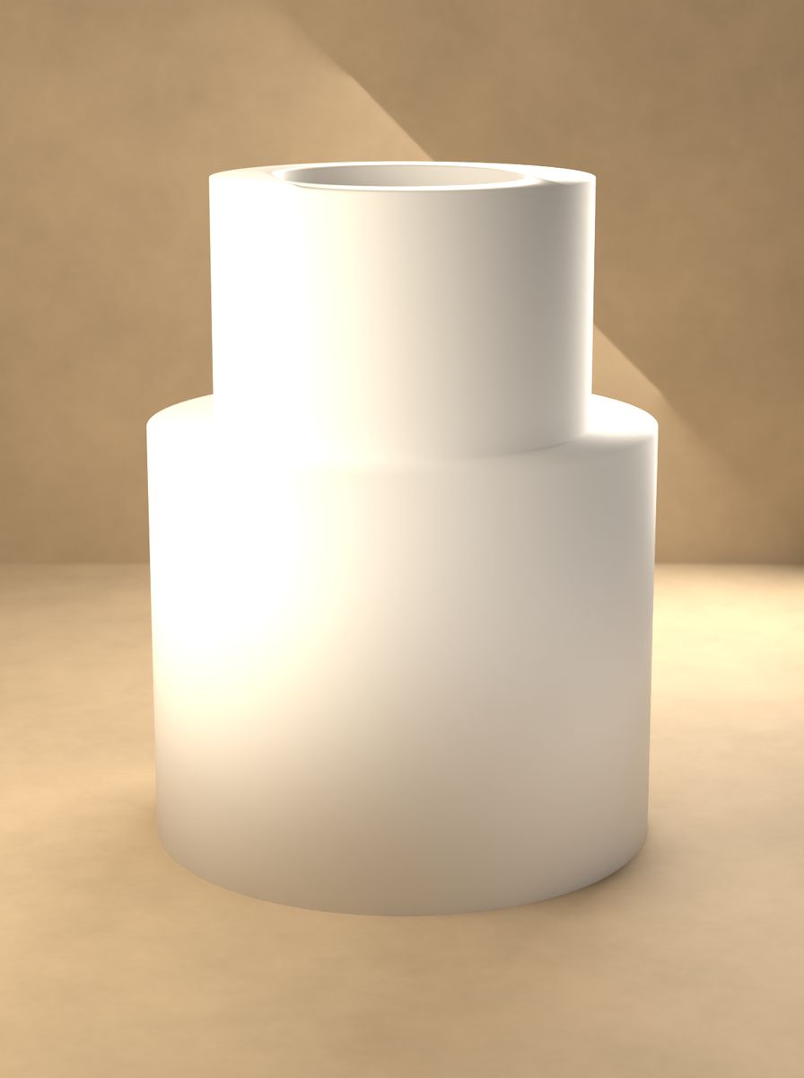 Kademeli Adaptör (115 mm Dış, 85 mm Kademe, 50 mm İç Çap, 150 mm Yükseklik) görsel 3