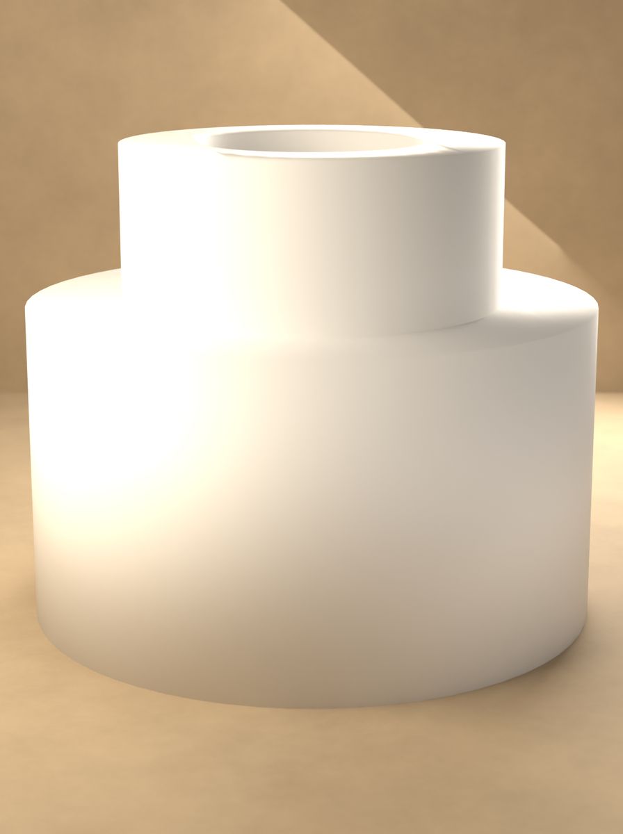 Kademeli Adaptör (36 mm Dış, 24 mm Kademe, 14 mm İç Çap, 30 mm Yükseklik) görsel 3