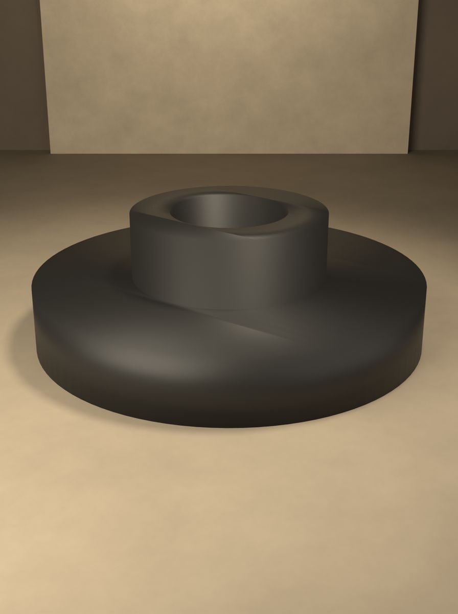 Kademeli Adaptör (60 mm Dış, 30 mm Kademe, 10 / 18 mm İç Çap, 20 mm Yükseklik) görsel 4