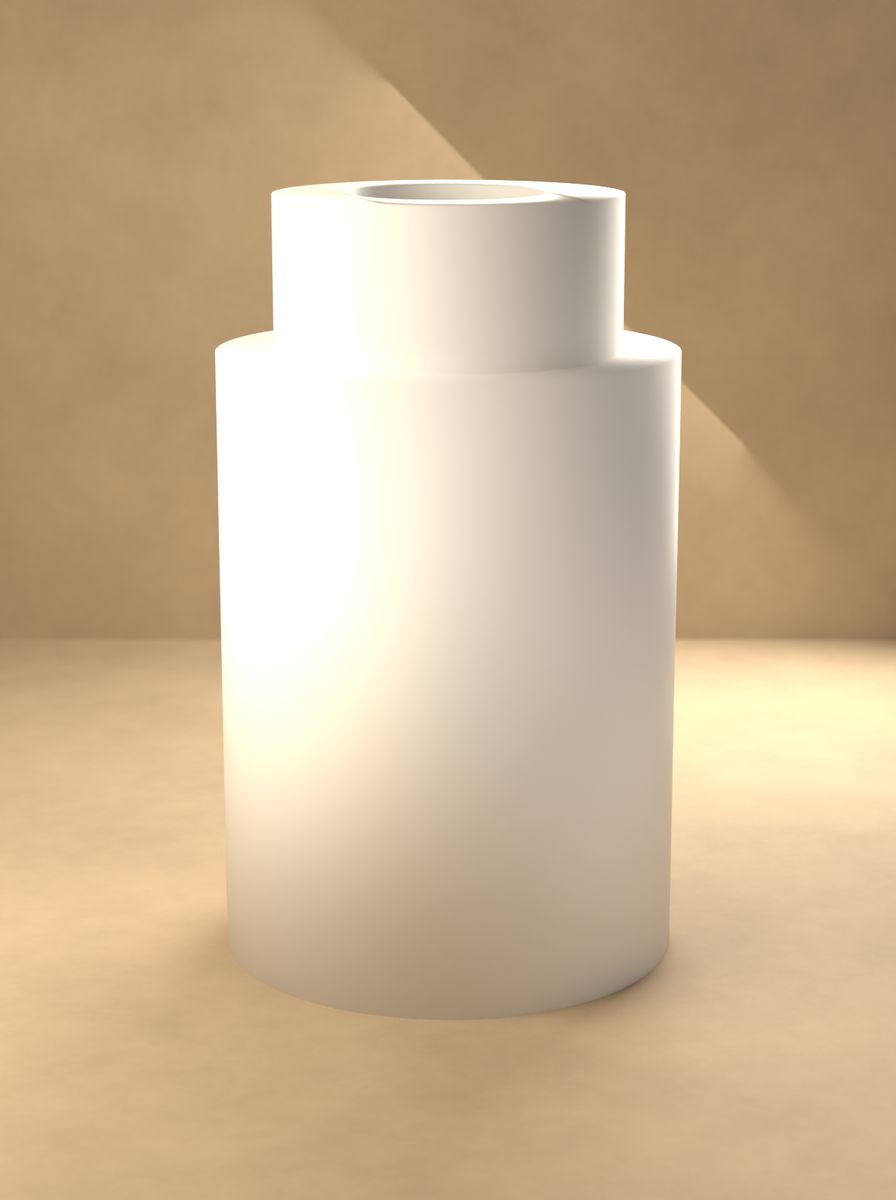 Kademeli Adaptör (60 mm Dış, 45 mm Kademe, 25 mm İç Çap, 100 mm Yükseklik) görsel 3