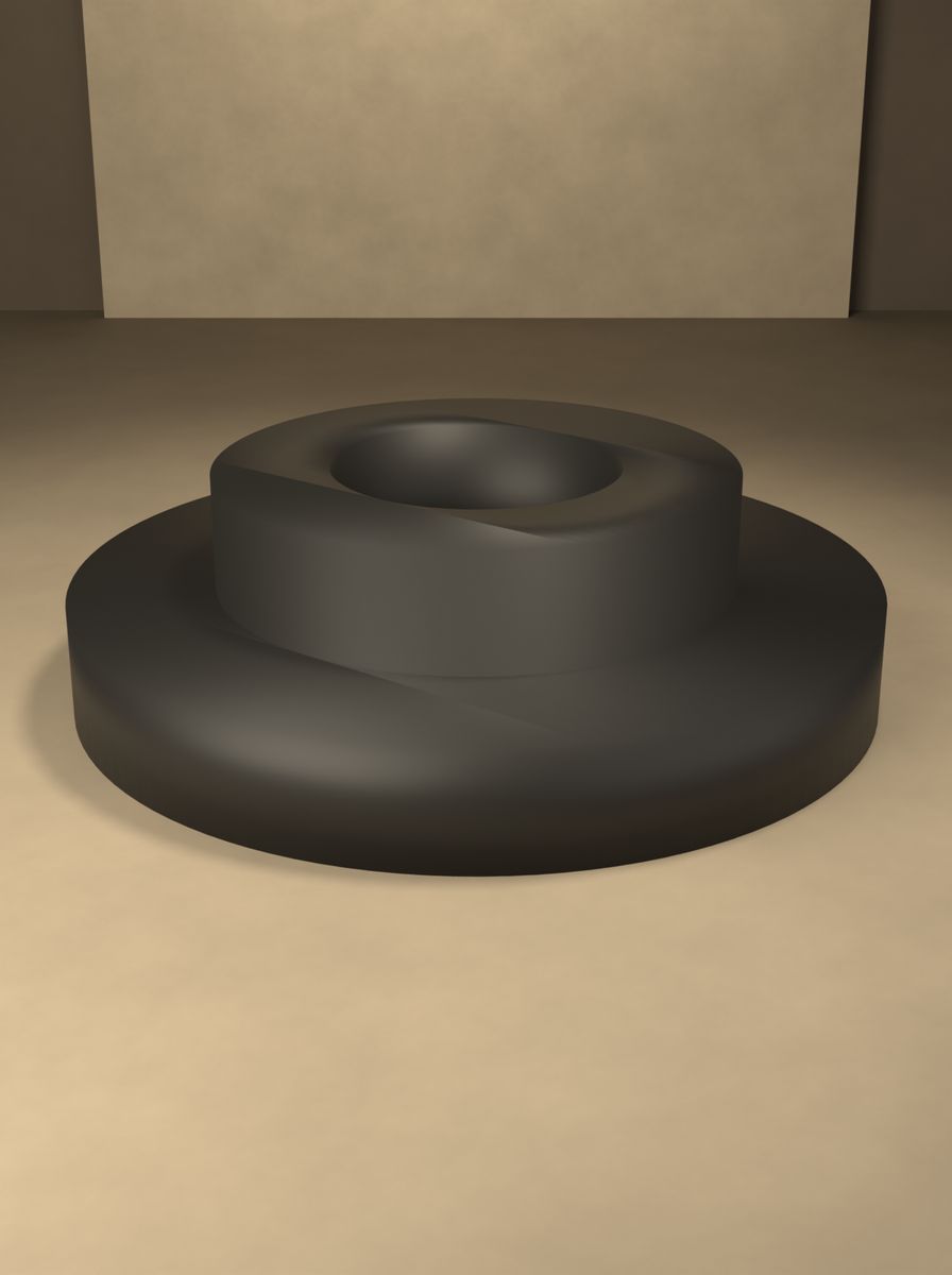 Kademeli Adaptör (70 mm Dış, 45 mm Kademe, 25 mm İç Çap, 20 mm Yükseklik) görsel 4