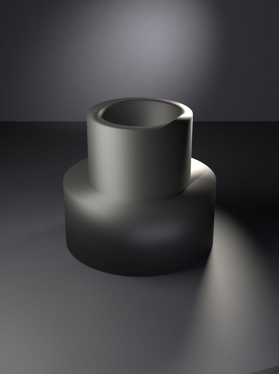 Kademeli Adaptör (90 mm Dış, 60 mm Kademe, 40 mm İç Çap, 80 mm Yükseklik)