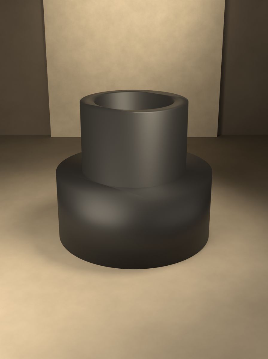Kademeli Adaptör (90 mm Dış, 60 mm Kademe, 40 mm İç Çap, 80 mm Yükseklik) görsel 4