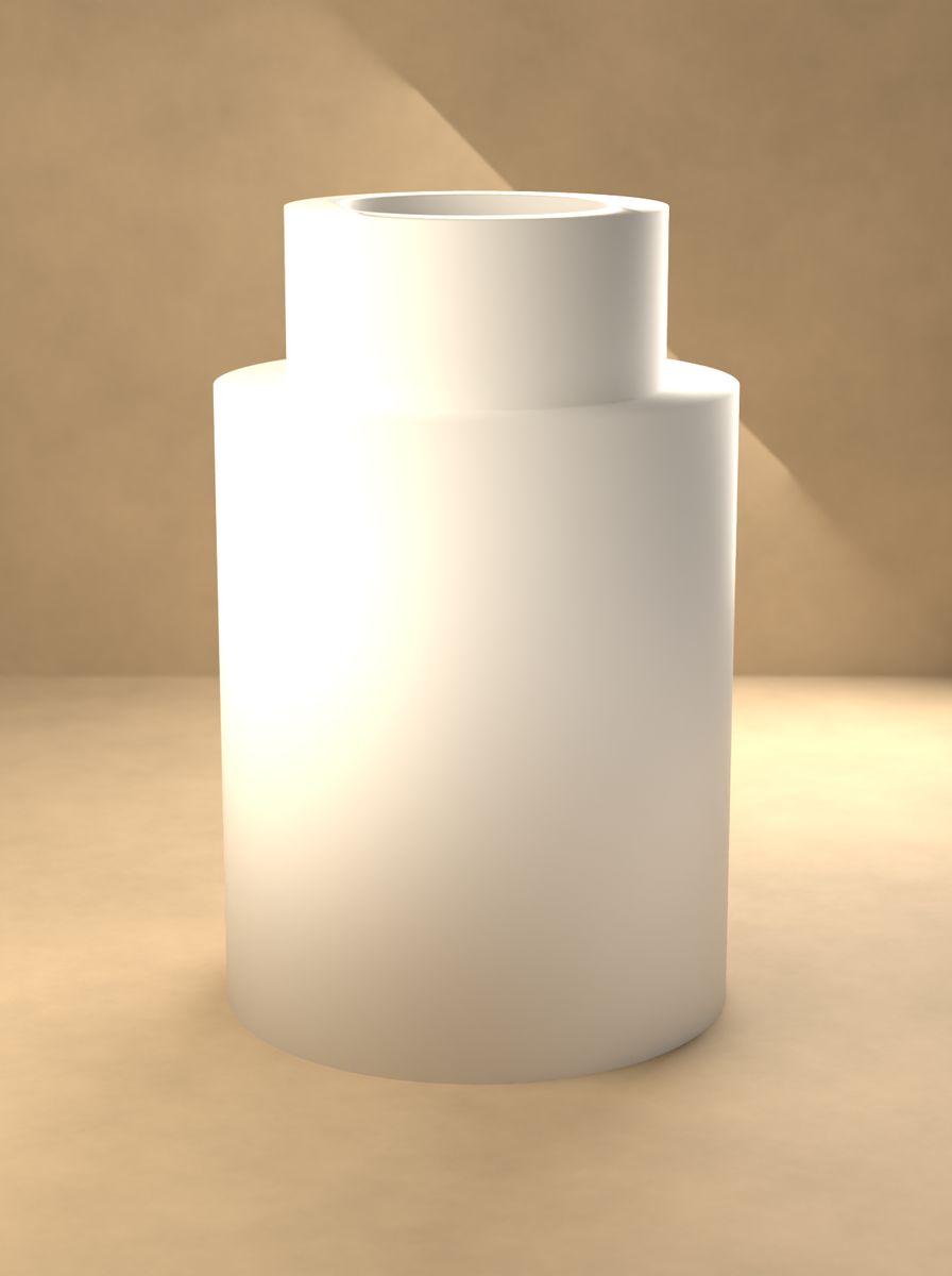 Kademeli Adaptör (90 mm Dış, 65 mm Kademe, 35 mm İç Çap, 140 mm Yükseklik) görsel 3