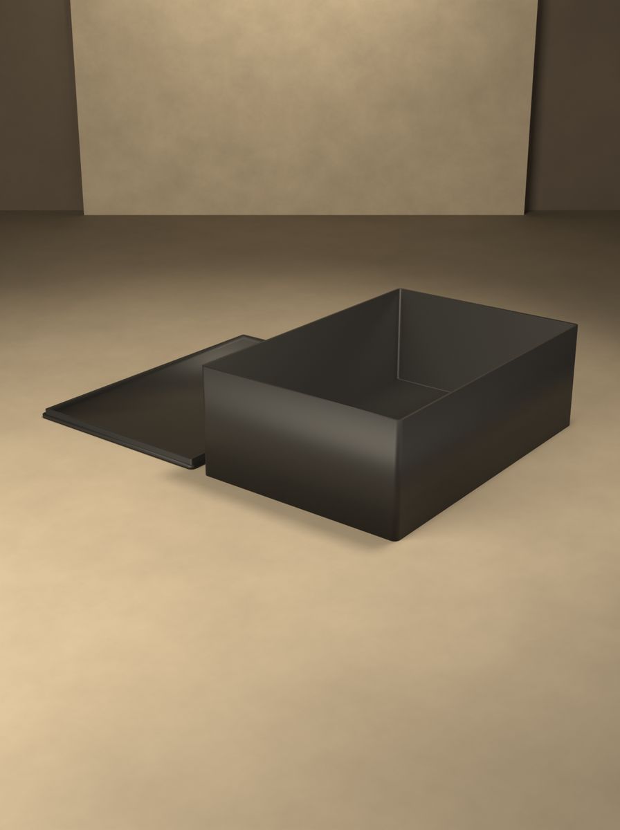 Kapaklı Büyük Kutu (180 × 120 × 60 mm, Tek Bölmeli) görsel 4