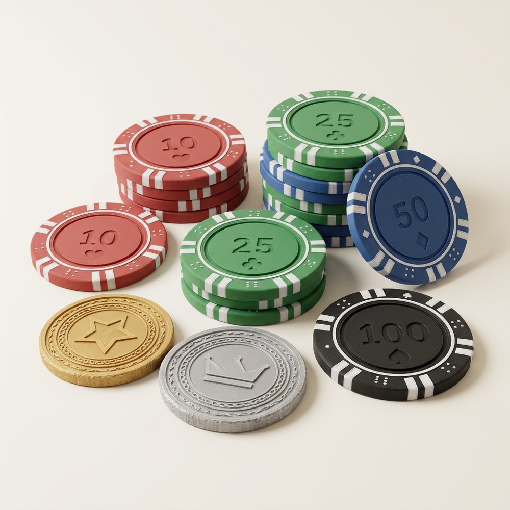 Kişiye Özel Jeton / Poker Çipi / Madalyon görsel 2