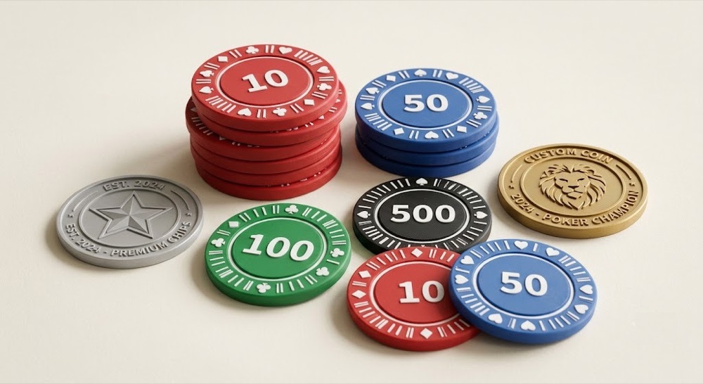 Kişiye Özel Jeton / Poker Çipi / Madalyon görsel 4