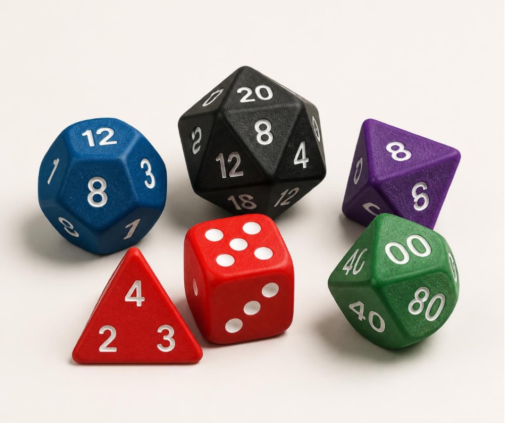 Kişiye Özel Oyun Zarı (RPG · D&D · d4–d60) görsel 2