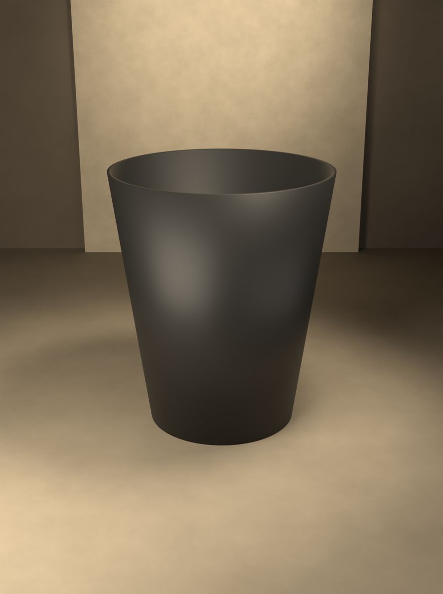 Konik Saksı (110 mm Üst Çap, 75 mm Alt Çap, 130 mm Yükseklik, Drenaj Delikli) görsel 4
