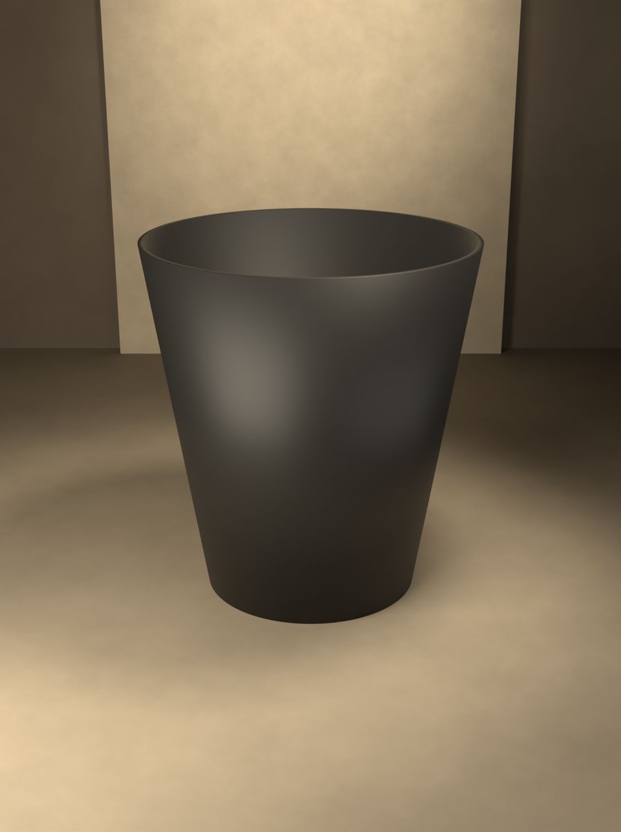 Konik Saksı (115 mm Üst Çap, 75 mm Alt Çap, 125 mm Yükseklik, Drenaj Delikli) görsel 4