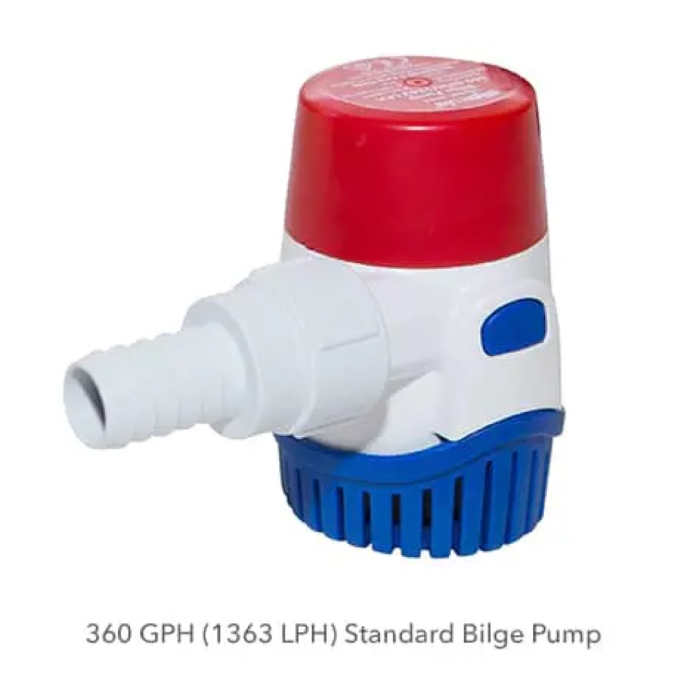 Rule 360 GPH Manuel Sintine (Bilga) Pompası 12V