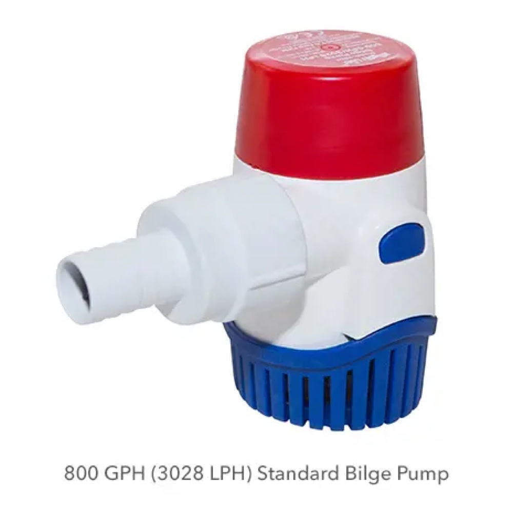 Rule 800 GPH Manuel Sintine (Bilga) Pompası 12V