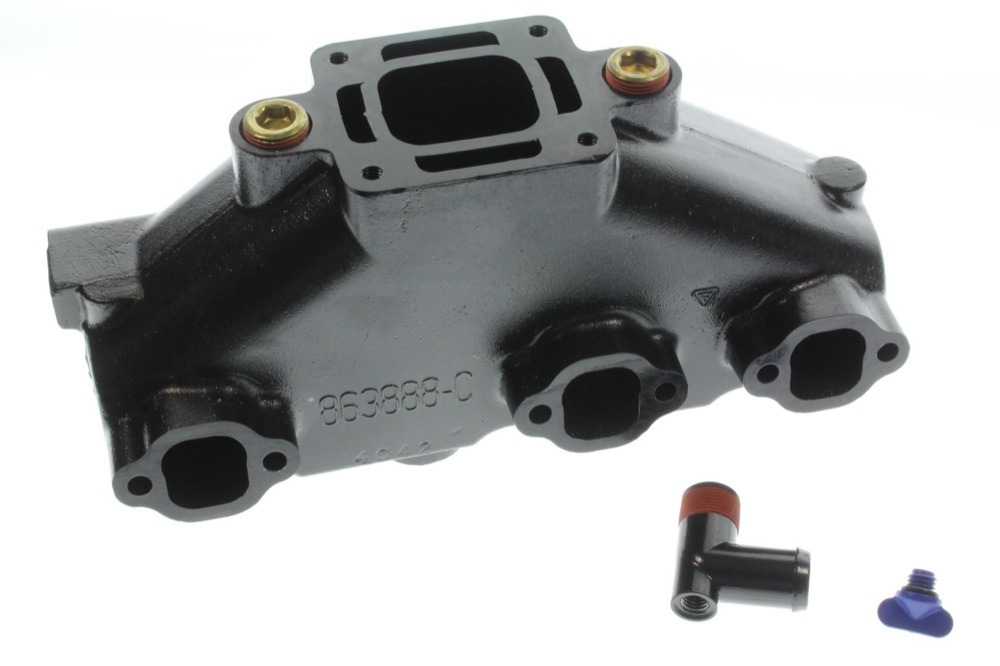 Mercury 18-1952-1 MerCruiser 4.3L Egzoz Manifoldu