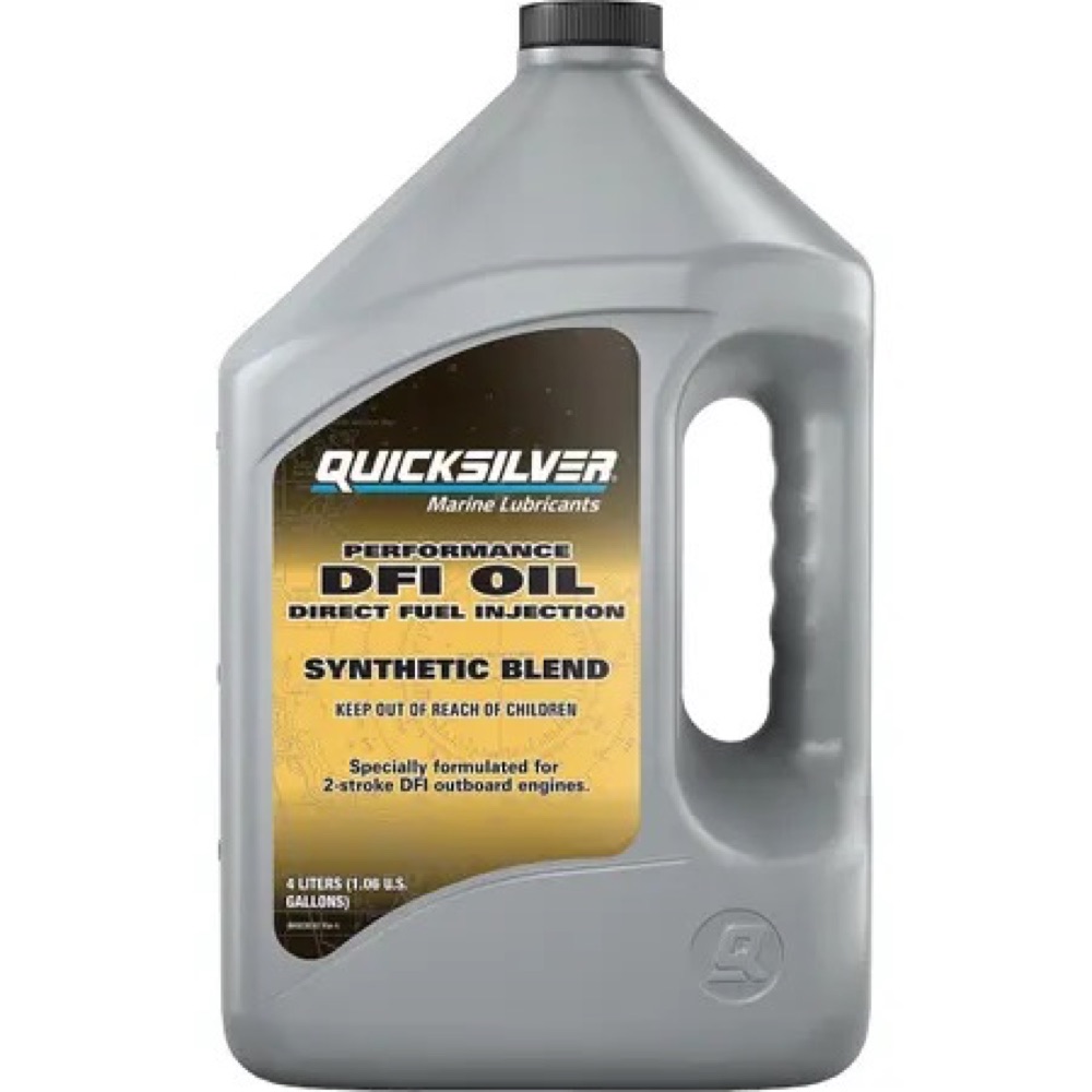 Quicksilver Optimax DFI Sentetik Karışım 2 Zamanlı Motor Yağı 4 Litre