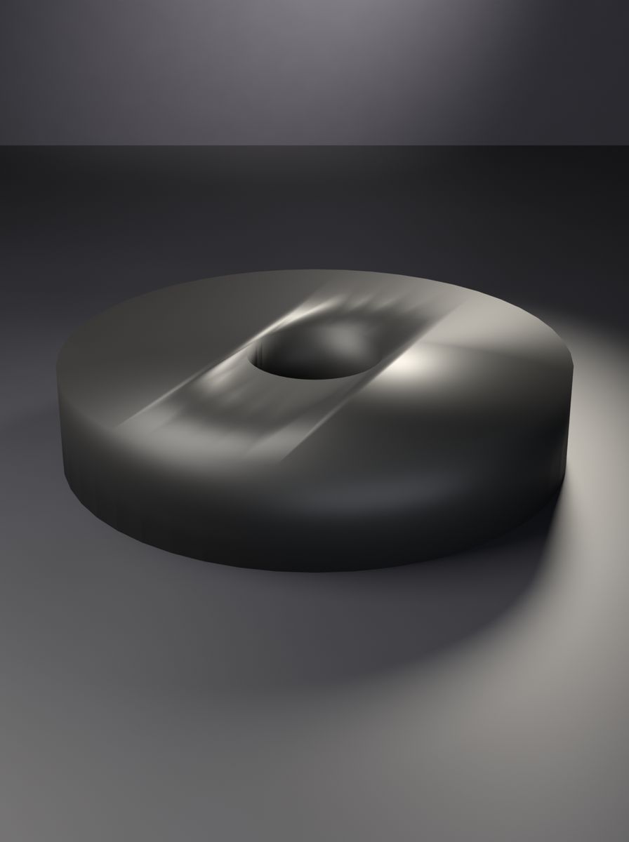 Küçük Halka Pul / Rondela (30 mm Dış, 8 mm İç Çap, 6 mm Kalınlık)