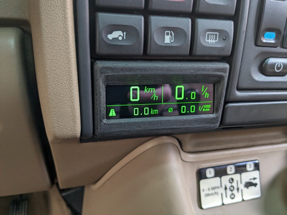 Land Rover Discovery 2 OLED ekran tutucu görsel 2