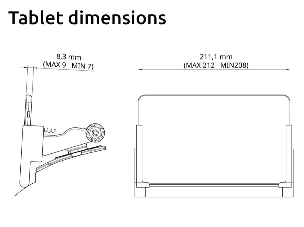 Land Rover Discovery 3 için tablet tutucu görsel 4