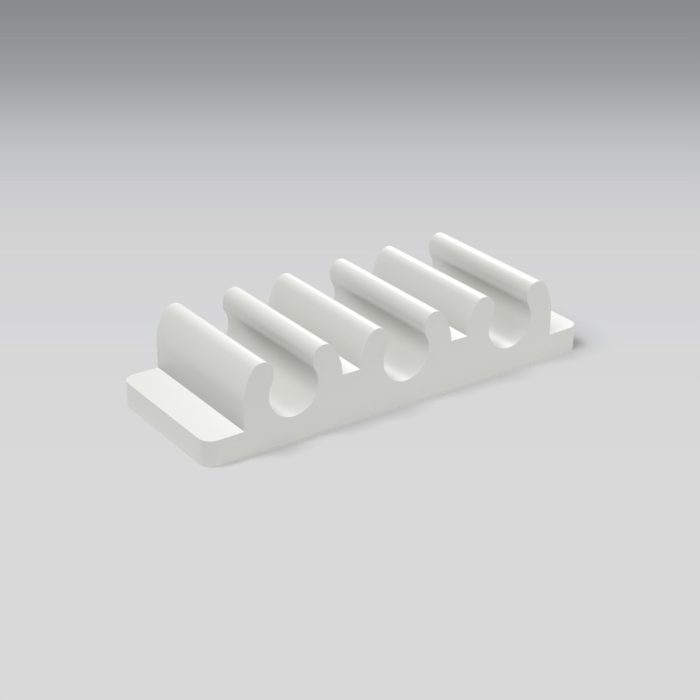 Masaüstü Kablo Düzenleyici (3 Yuvalı, 4 mm Kablo İçin) görsel 2