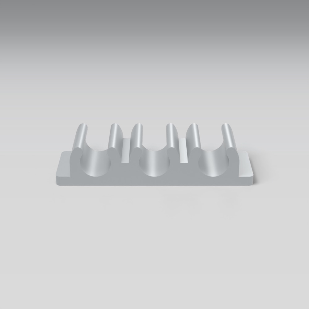 Masaüstü Kablo Düzenleyici (3 Yuvalı, 6 mm Kablo İçin) görsel 3