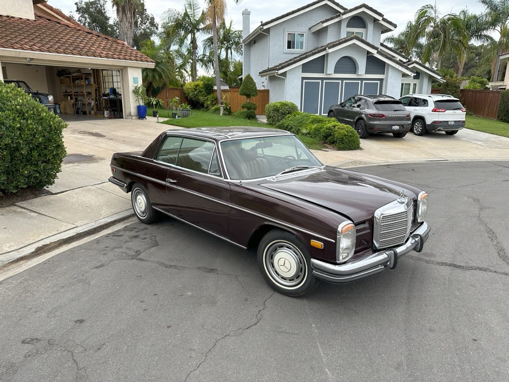 Mercedes-Benz W114 / W115 Krom Çita Klipsi görsel 4
