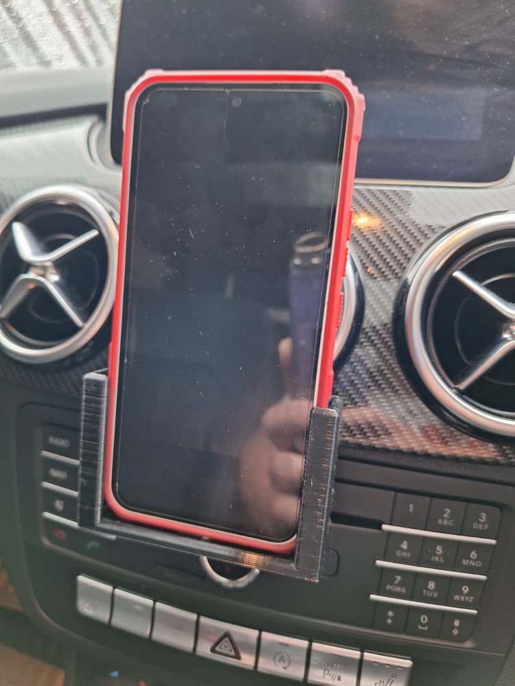 Mercedes CD Çalar Uyumlu Telefon Tutucu görsel 2