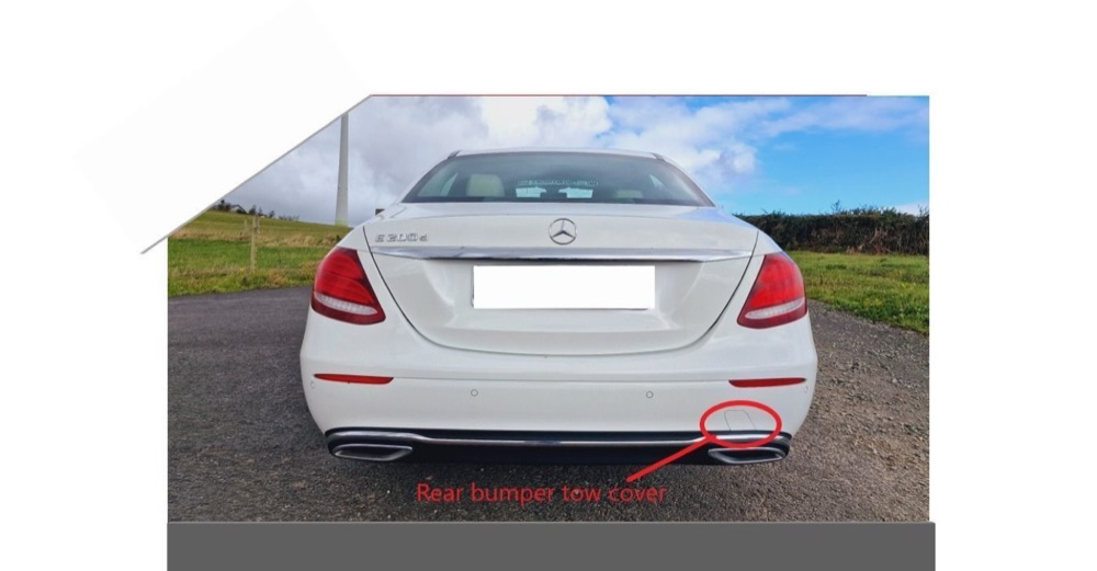 Mercedes E Serisi W213 Arka Tampon Çeki Demiri Kapağı