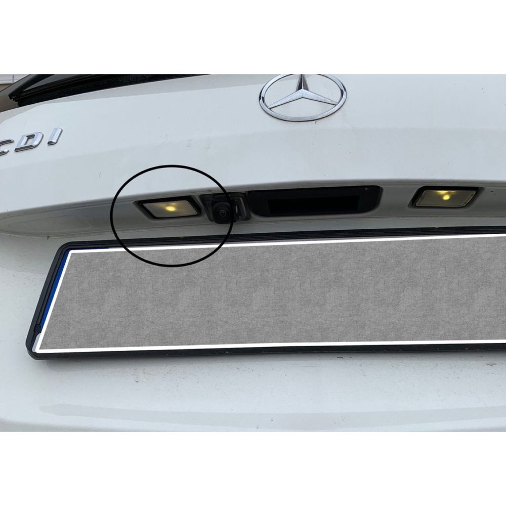 Mercedes GLK Plaka Aydınlatma Kapağı görsel 2