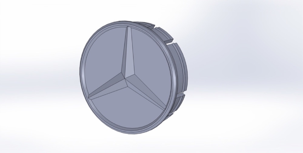 Mercedes Jant Göbeği Kapağı 57mm