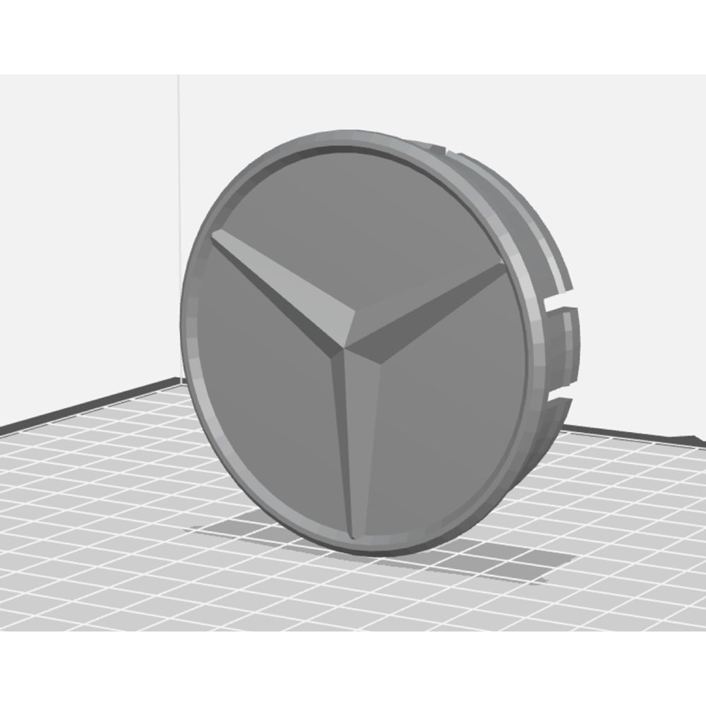 Mercedes Jant Göbek Kapağı (75mm) görsel 2