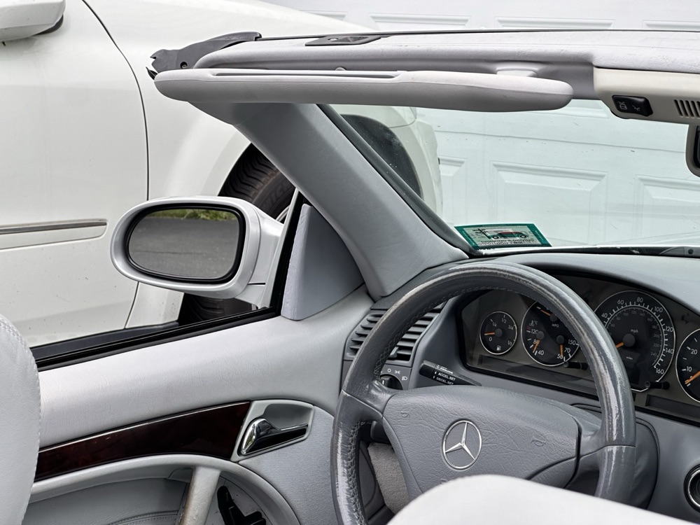 Mercedes R129 Kapı Köşe Aynası İç Trim Paneli (1297250811)