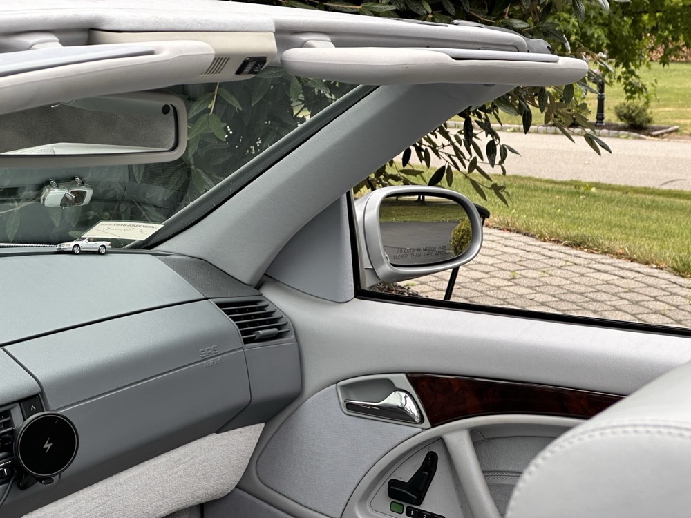 Mercedes R129 Kapı Köşe Aynası İç Trim Paneli (1297250811) görsel 2