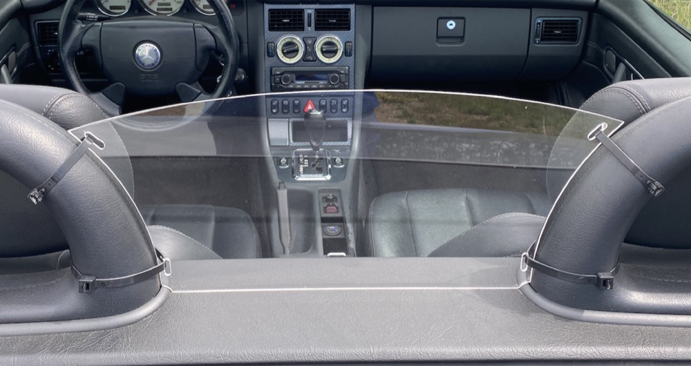 Mercedes SLK R170 Rüzgar Saptırıcı (Wind Deflector)