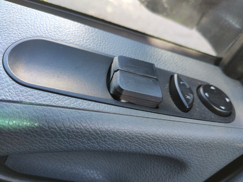 Mercedes Vito W639 Sürücü Tarafı Cam Açma Düğmesi Mekanizması