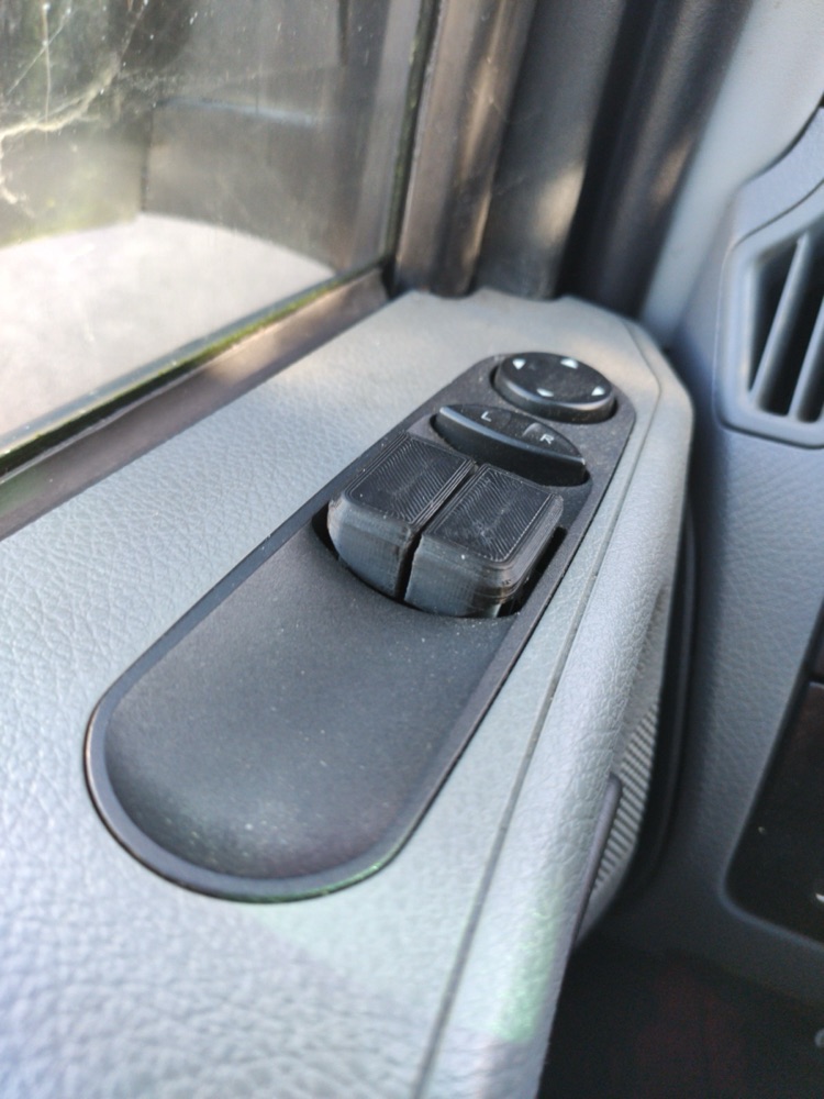 Mercedes Vito W639 Sürücü Tarafı Cam Açma Düğmesi Mekanizması görsel 2