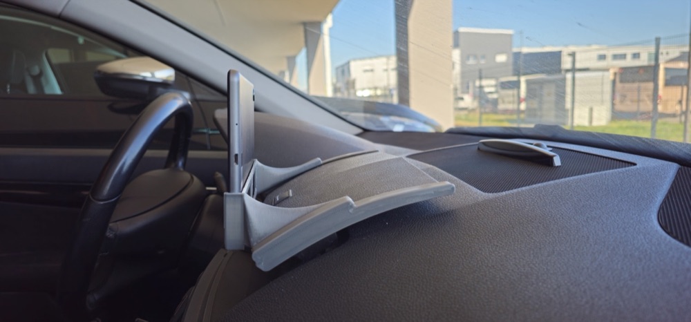 Mercedes W204 S204 Radyo Kapağı Tablet Tutucu görsel 2