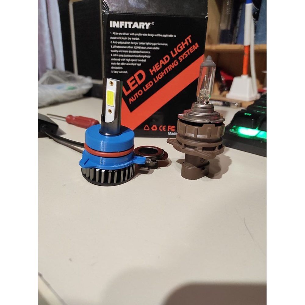 Mercedes W211 H7 LED Ampul Adaptörü görsel 3