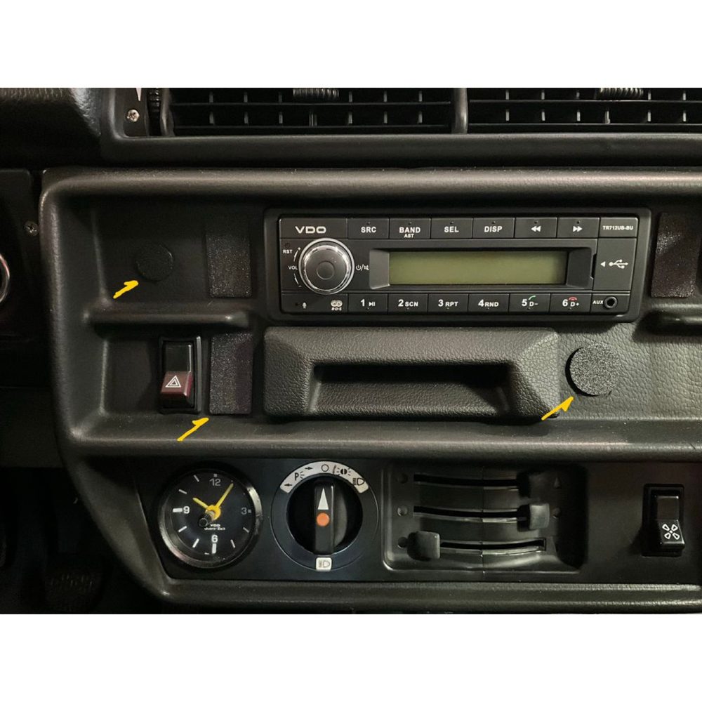 Mercedes W460 Orta Konsol Kör Parçaları görsel 3